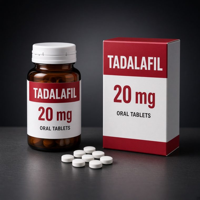 Cialis Tadalafil 20 mg Tablets supplied by ZPHC / Centurion, sealed pharmaceutical packaging