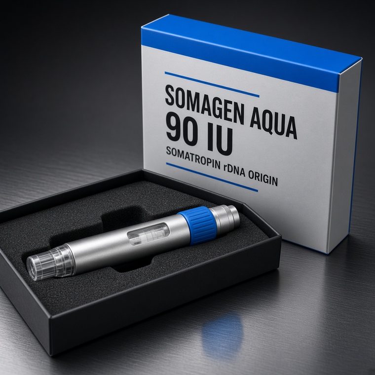 Somagen Aqua Pen 90 IU Human Growth Hormone · 30 mg (90 IU total)