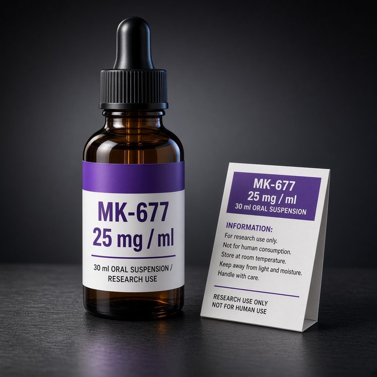 MK-677 Ibutamoren (HGH Secretagogue) · 25 mg/ml 30ml