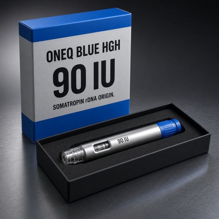 OneQ Blue HGH 90 IU Liquid Cartridge (France Edition) · 90 IU