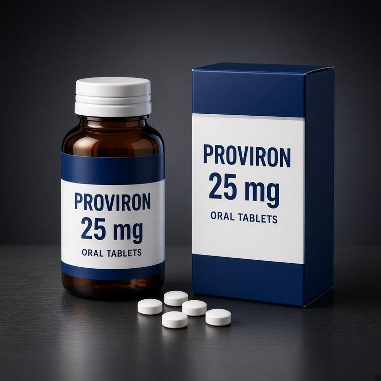 Proviron Mesterolone Tablets · 25 mg x 50 tabs