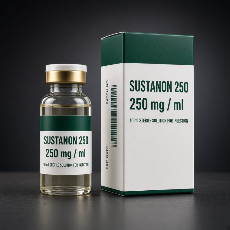 Sustanon 250 (4-Ester Testosterone) supplied by Pharmacom / ZPHC, sealed pharmaceutical packaging