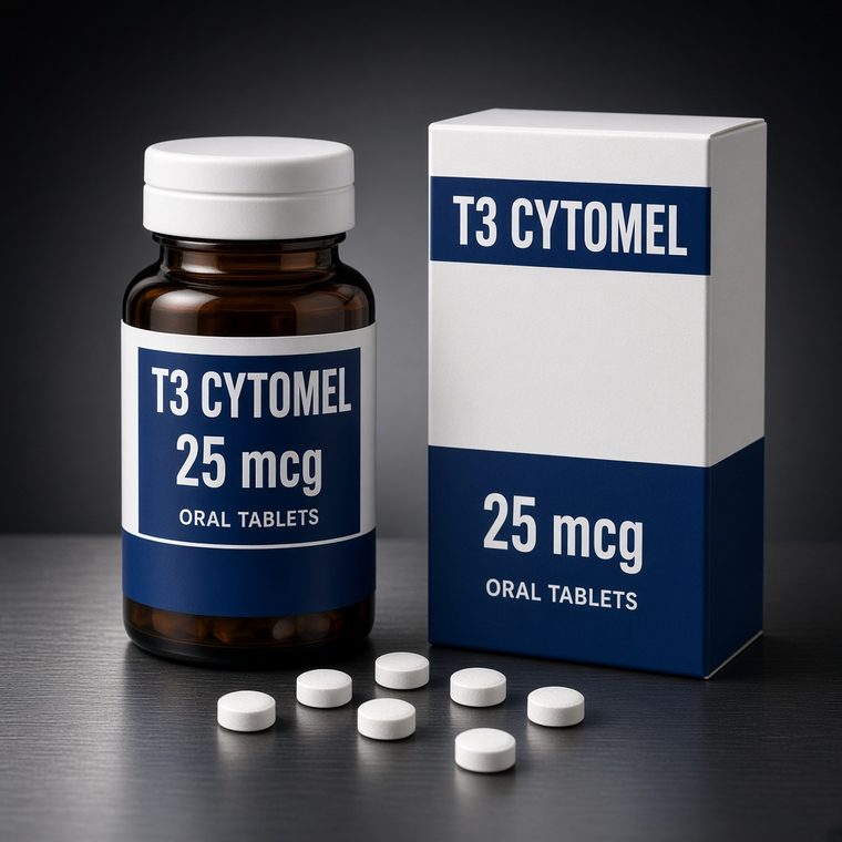 T3 Cytomel (Liothyronine Sodium) · 25 mcg x 100 tabs